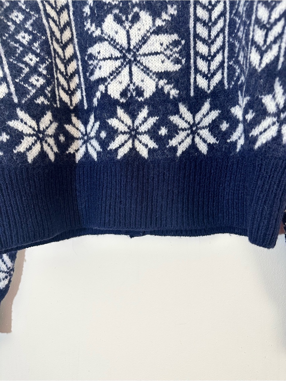 Madewell Fair Isle Wool Cardigan Jacket XL - Picture 15 of 16